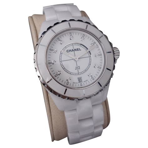 montre chanel femme ceramique blanche|Montres CHANEL J12 .